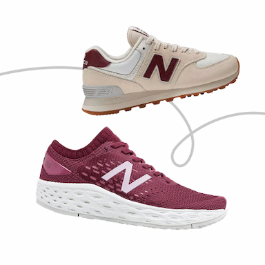 Sneakers for the city and sports