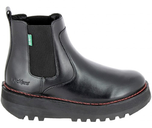 Фото Ботинки кожаные женские