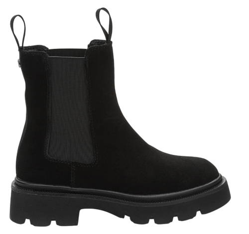 Фото Ботинки замшевые женские