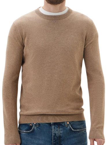 Пуловер однотонный мужской Фото Пуловер однотонный мужской