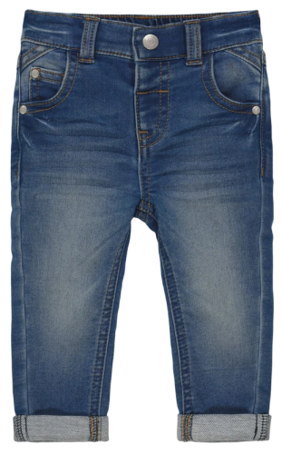 Фото Джинсы скинни с отворотами детские