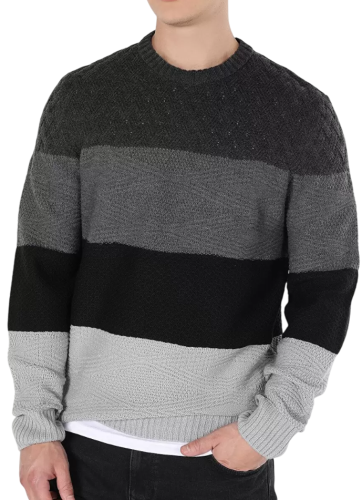 Джемпер с принтом мужской Фото Джемпер с принтом мужской