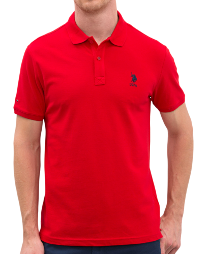 Поло с логотипом мужское Фото Поло с логотипом мужское