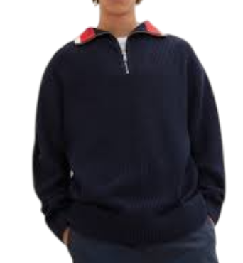 Джемпер с логотипом мужской / Синий / 50 Джемпер с логотипом мужской / Синий / 50