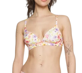 Бюстгальтер без уплотнителя с логотипом / Фиолетовый / 80C Бюстгальтер без уплотнителя с логотипом / Фиолетовый / 80C