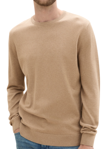 Пуловер однотонный мужской Фото Пуловер однотонный мужской