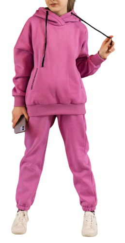 Фото Комплект для девочки: худи и брюки