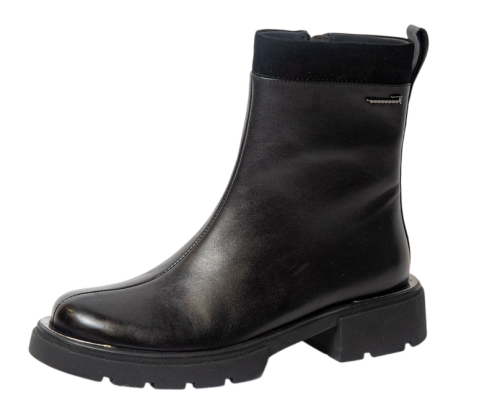 Фото Ботинки кожаные женские