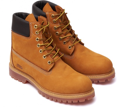 Ботинки на шнуровке женские / Желтый / 35