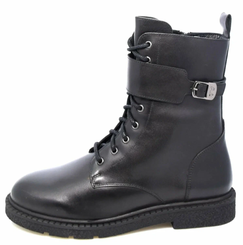 Фото Ботинки кожаные женские