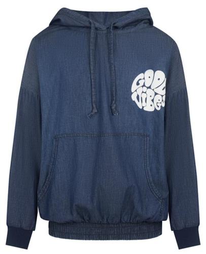 Худи с принтом для девочки Фото Худи с принтом для девочки