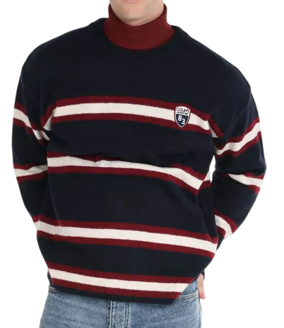 Свитер с логотипом мужской Фото Свитер с логотипом мужской