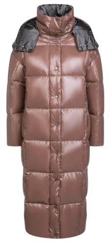 Фото Пуховик удлиненный для девочки