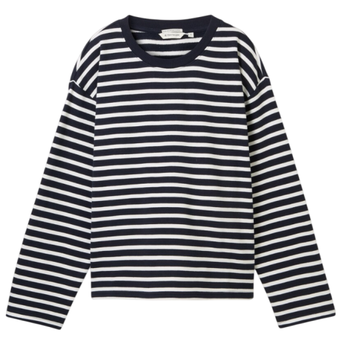 Фото Свитшот в полоску женский