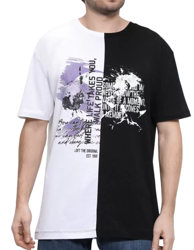 Футболка с принтом мужская Фото Футболка с принтом мужская