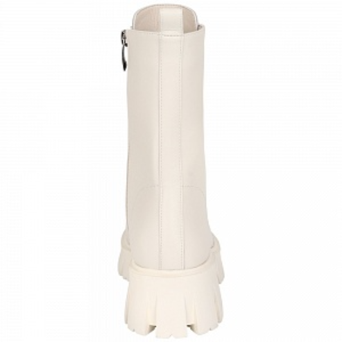 Ботинки кожаные женские / Молочный / 36