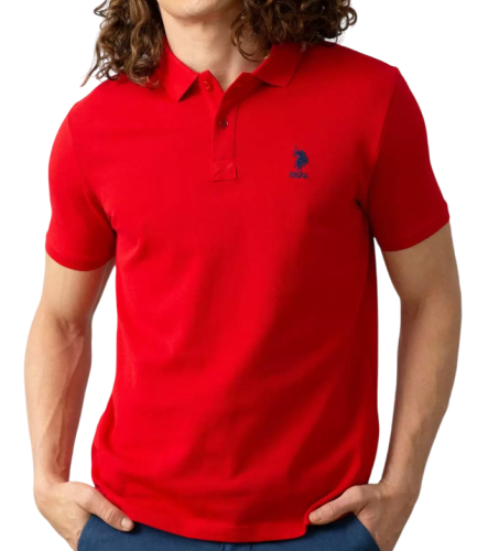 Поло хлопковое мужское Фото Поло хлопковое мужское