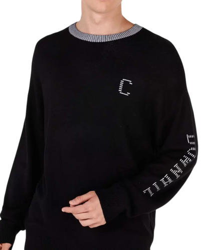 Свитер с принтом мужской Фото Свитер с принтом мужской