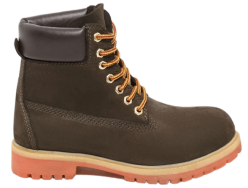 Фото Ботинки из замши женские