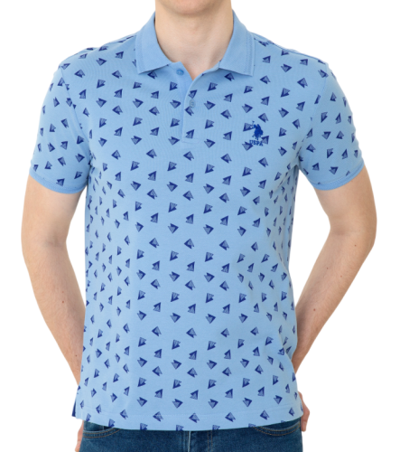 Поло хлопковое мужское Фото Поло хлопковое мужское