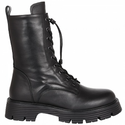 Фото Ботинки кожаные женские