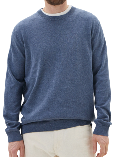 Пуловер однотонный мужской Фото Пуловер однотонный мужской