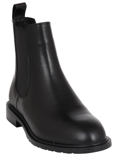 Фото Ботинки кожаные женские