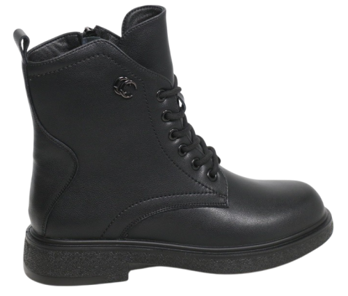 Фото Ботинки кожаные женские