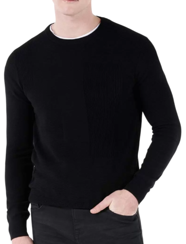 Джемпер однотонный мужской Фото Джемпер однотонный мужской