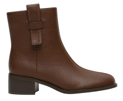 Фото Ботильоны кожаные женские