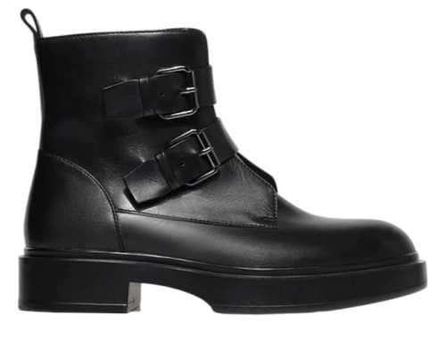 Фото Ботинки кожаные женские