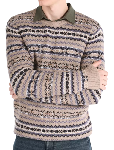 Джемпер с принтом мужской Фото Джемпер с принтом мужской