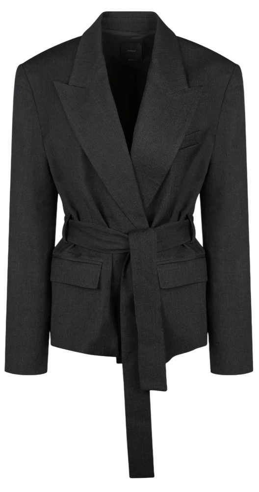 Women's jacket with belt