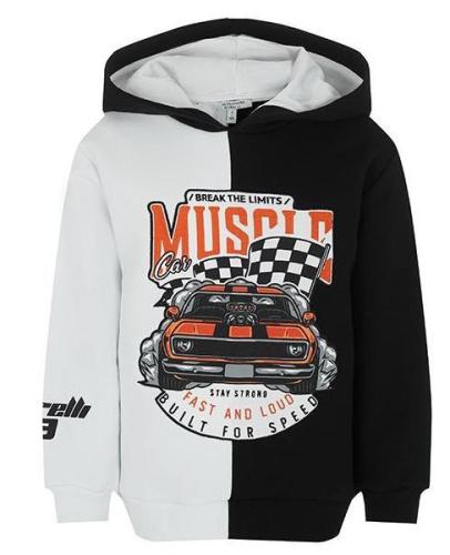 Худи с принтом для мальчика Фото Худи с принтом для мальчика