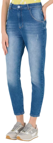 Фото Джинсы укороченные женские