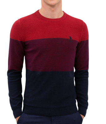 Джемпер хлопковый мужской / Тёмно-синий / 46 Джемпер хлопковый мужской / Тёмно-синий / 46