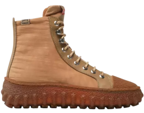 Фото Ботинки из нейлона и кожи женсккие