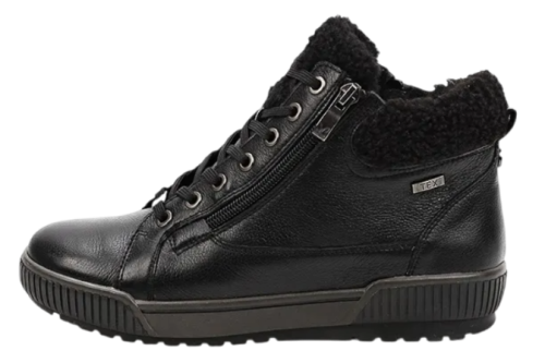 Фото Ботинки из кожи женские