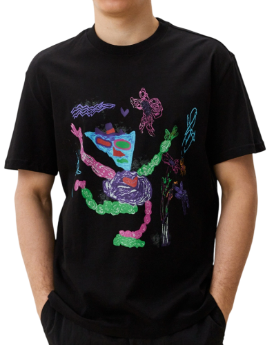 Футболка с принтом мужская Фото Футболка с принтом мужская