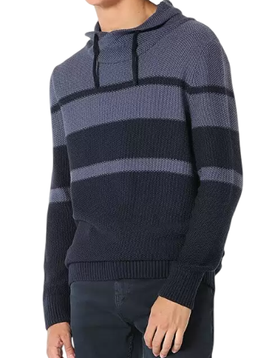 Джемпер с принтом мужской / Синий / 46 Джемпер с принтом мужской / Синий / 46