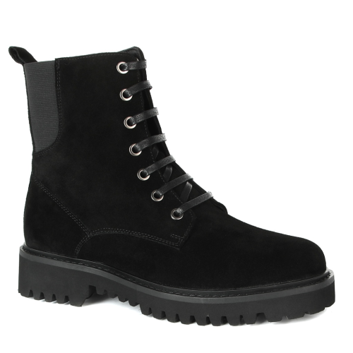 Фото Ботинки велюровые женские