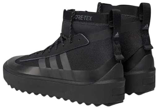 Ботинки с логотипом мужские / Черный / 43