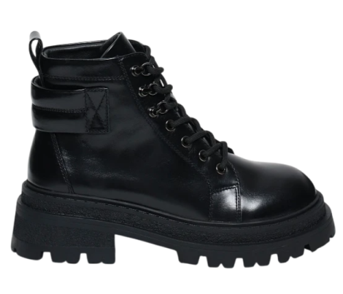 Фото Ботинки кожаные женские