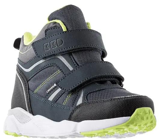 Ботинки из экокожи для мальчика / Тёмно-синий / 37