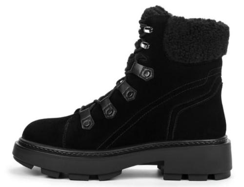 Фото Ботинки из кожи женские