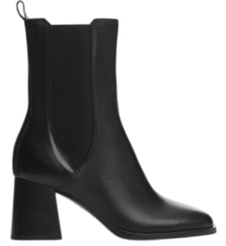 Фото Ботильоны из кожи женские