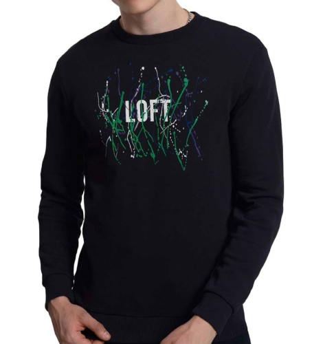 Свитшот с логотипом мужской Фото Свитшот с логотипом мужской