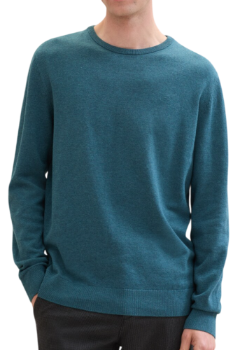 Пуловер однотонный мужской Фото Пуловер однотонный мужской