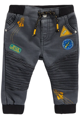 Джинсы с принтом для мальчика Фото Джинсы с принтом для мальчика