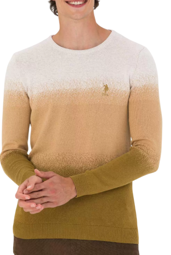 Пуловер с принтом мужской Фото Пуловер с принтом мужской